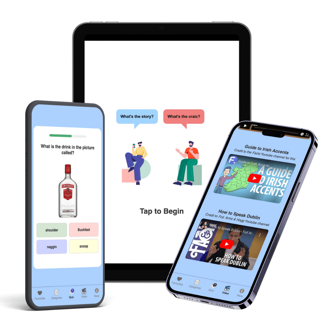 Irish Slang app screenshot