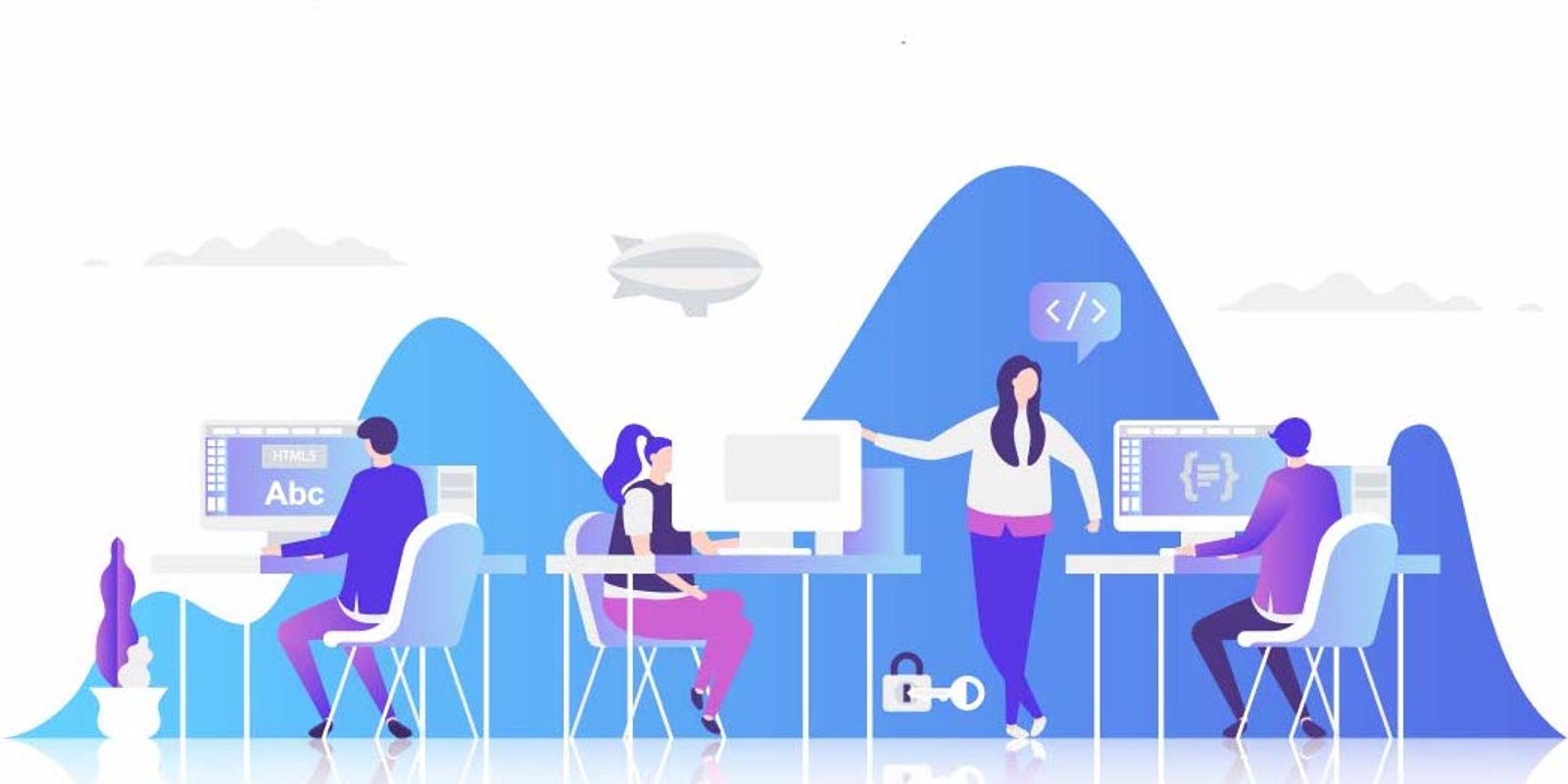 Web development process—design, coding and collaboration